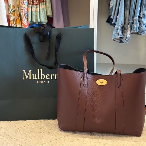 NWT Mulberry Bayswater Tote - Picture 6 of 12